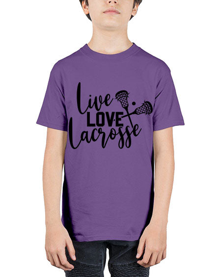 live.love 11# - lacrosse - Youth Tee Unisex