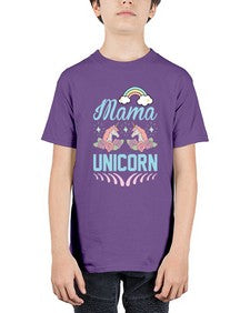 mama unicorn 301# - unicorn - Youth Tee Unisex