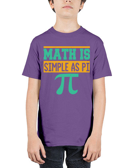 math is simple as pi 35# - pi - Youth Tee Unisex