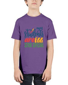 my students are egg strA special Style 295# - teacher - Youth Tee Unisex
