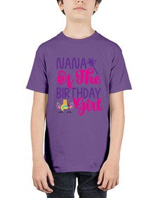 nana of the birthday girl 328# - unicorn - Youth Tee Unisex