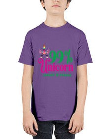 ninety nine percent unicorn 325# - unicorn - Youth Tee Unisex