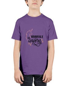 obviously a unicorn 334# - unicorn - Youth Tee Unisex