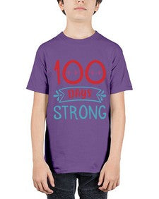 one hundred days strong 584# - one hundred days - Youth Tee Unisex