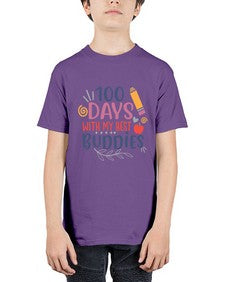 one hundred days with my best buddies 586# - one hundred days - Youth Tee Unisex