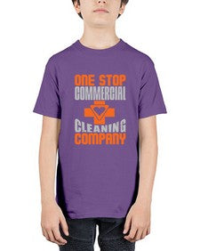 one stop commercial cleaning company Style 332# - cleaner - Youth Tee Unisex