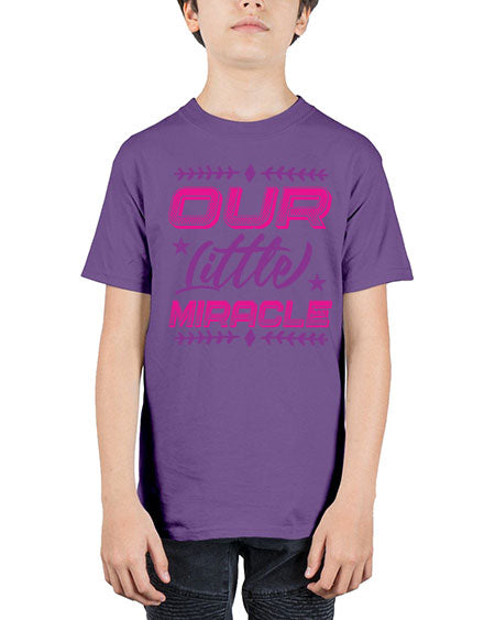 our little miracle Style 182# - baby shower - Youth Tee Unisex