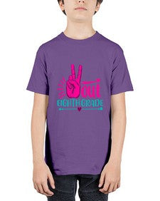 out eight grade 606# - eighth grade - Youth Tee Unisex