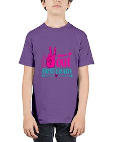 out first grade 607# - first grade - Youth Tee Unisex
