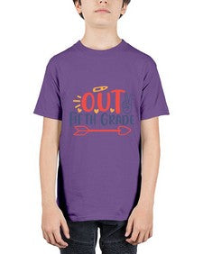 peace out fifth grade 620# - fifth grade - Youth Tee Unisex