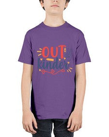 peace out kinder 631# - kindergarten - Youth Tee Unisex