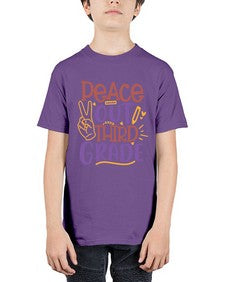 peace out third grade 645# - third grade - Youth Tee Unisex