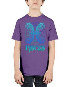 pisces Zodiac 381# - pisces - Youth Tee Unisex