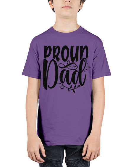 proud dad Style 37# - autism - Youth Tee Unisex