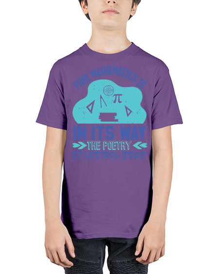 pure mathematics in its way 44# - pi - Youth Tee Unisex