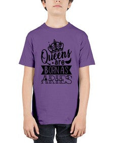 queens are born as Aries 389# - aries - Youth Tee Unisex