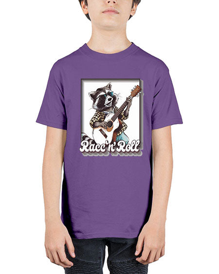 raccnroll 37# - raccoon - Youth Tee Unisex
