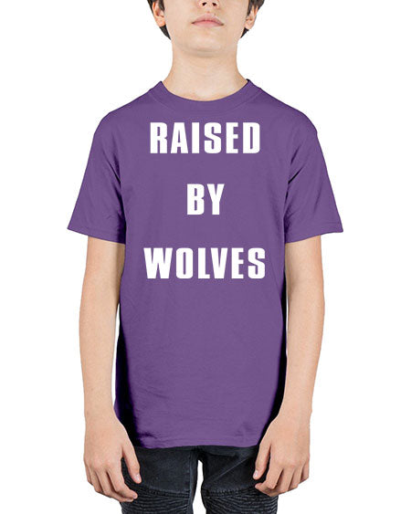 raised by wolves - wolf - Youth Tee Unisex