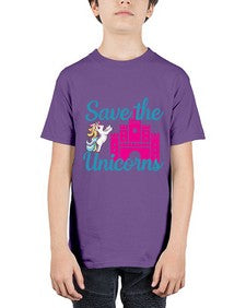 save the unicorns 389# - unicorn - Youth Tee Unisex