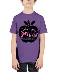 say yes to new adventures Style 75# - motivation - Youth Tee Unisex