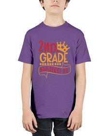 second grade nailed it 827# - second grade - Youth Tee Unisex