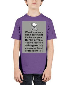 skull 1047# - skull and bones - Youth Tee Unisex