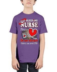 sleeping nurse 1402# - nurse - Youth Tee Unisex