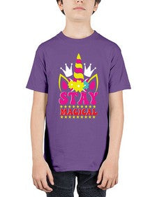 stay magical 425# - unicorn - Youth Tee Unisex