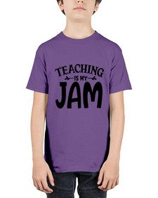 teaching is my jam Style 403# - teacher - Youth Tee Unisex