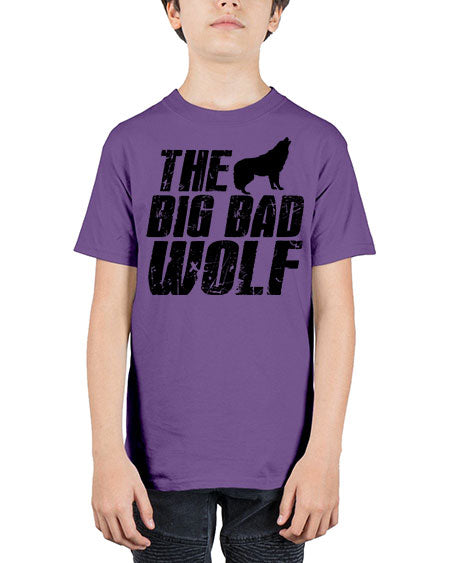 the big bad wolf - wolf - Youth Tee Unisex