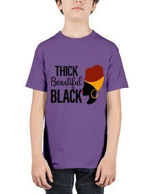 thick beautiful black Style 4# - black girls or women - Youth Tee Unisex