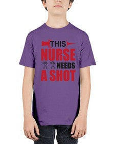 this nurse needs a shot 1559# - nurse - Youth Tee Unisex