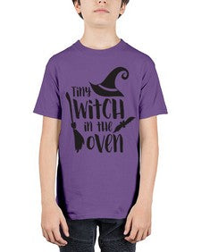 tiny witch in the oven 18# - witch - Youth Tee Unisex