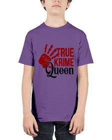 true krime queen 1190# - true crime - Youth Tee Unisex