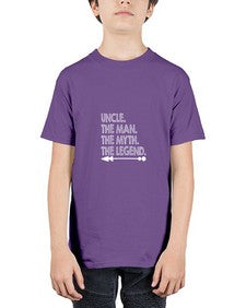 uncle the man the myth 657# - uncle - Youth Tee Unisex