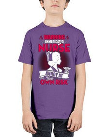 unmedicated nurse 1595# - nurse - Youth Tee Unisex