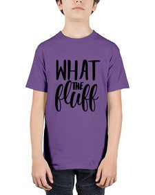 what the fluff 1246# - sassy - Youth Tee Unisex