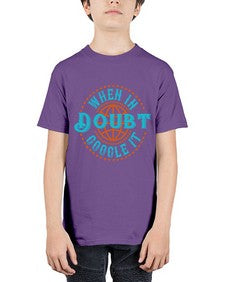 when doubt google it 38# - internet - Youth Tee Unisex