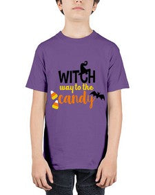 witchwaycandy 4# - witch - Youth Tee Unisex