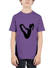 yoga pose  633# - yoga - Youth Tee Unisex