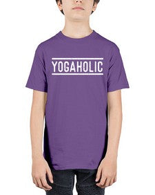 yogaholics 648# - yoga - Youth Tee Unisex