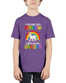you are the rainbow to my unicorn 562# - unicorn - Youth Tee Unisex