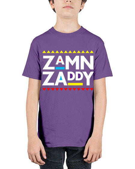 zamn zaddy 1# - black words and phrases - Youth Tee Unisex