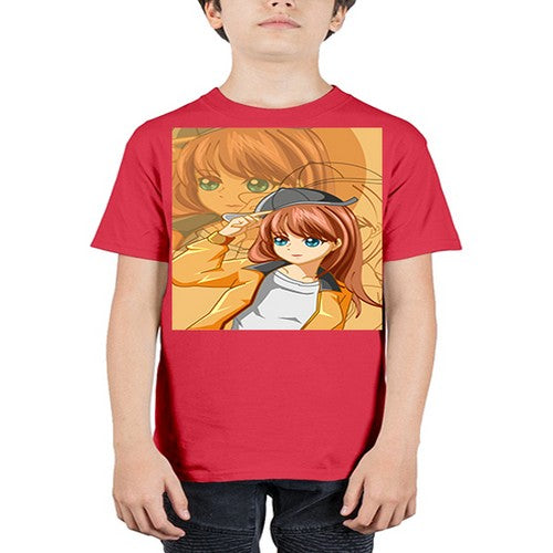 A beautiful girl 118# - anime - Youth Tee Unisex