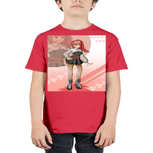A beautiful idol girl in stage 115# - anime - Youth Tee Unisex
