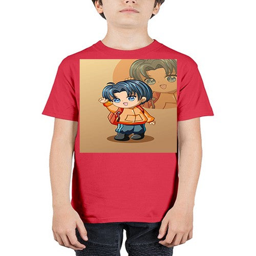 A cute boy with package 127# - anime - Youth Tee Unisex