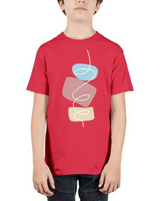 Abstract Shape 208# - art pop art - Youth Tee Unisex