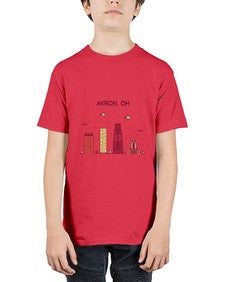 AkronOH 285# - cities - Youth Tee Unisex