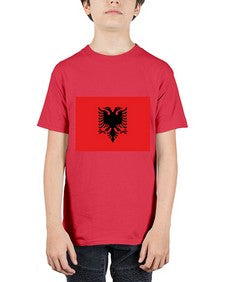 Albania 300# - world flags - Youth Tee Unisex