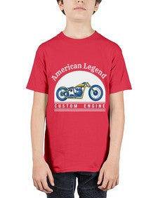 American legend 5# - motorcycle - Youth Tee Unisex